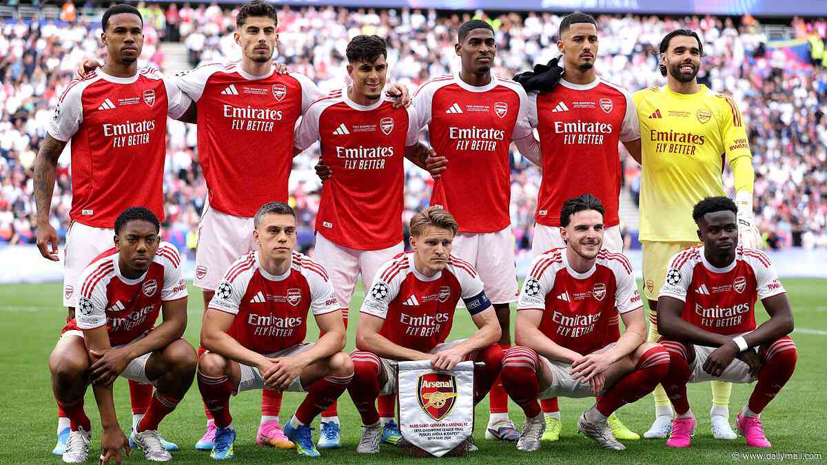 Arsenal transfer briefing: How they will revamp squad after Champions League heartbreak with four stalwarts on way out, the Real Madrid teen they are eyeing and a fight with Man United over 16-year-old Leicester starlet