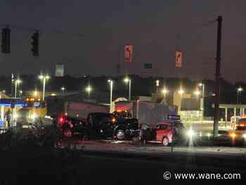 U.S. 30 closed following multi-vehicle crash east of New Haven