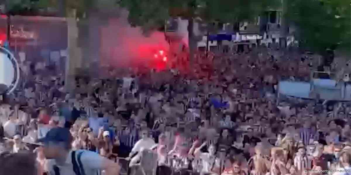 Heerlijke beelden uit Tilburg: Willem II viert promotie naar de Eredivisie