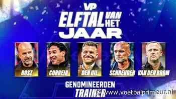 VP’s Trainer van het Jaar: drie coaches uit top vier, twee 'degradatiekandidaten'