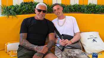 Wish you weren't here? Cole Palmer parties in Ibiza with Wayne Lineker as England's World Cup rejects jet off on holiday - while Harry Kane and Co feel the heat at Miami training camp