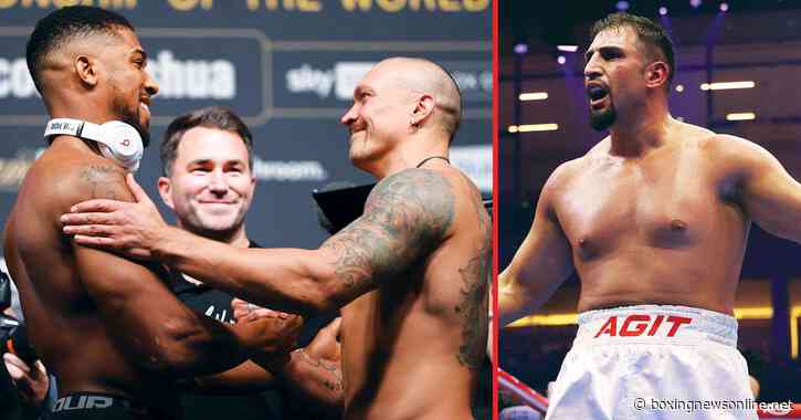 Anthony Joshua wants Usyk to face one man before Agit Kabayel: “That would be amazing”
