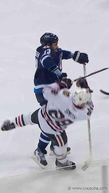 Dustin Byfuglien. That guy rocked.
