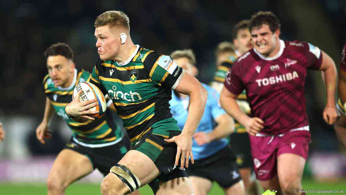 Northampton Saints flanker Tom Pearson sets his sights on England return