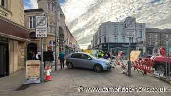 Man blocks major Peterborough road to collect a pizza