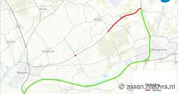 Werkzaamheden N375 tussen Pesse en Ruinen, inclusief rotondes