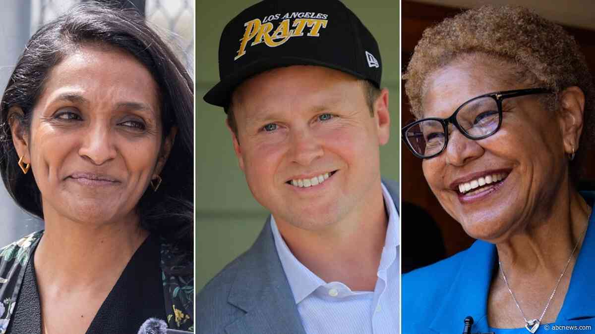 Karen Bass advances in Los Angeles mayoral race as opponent currently remains unclear