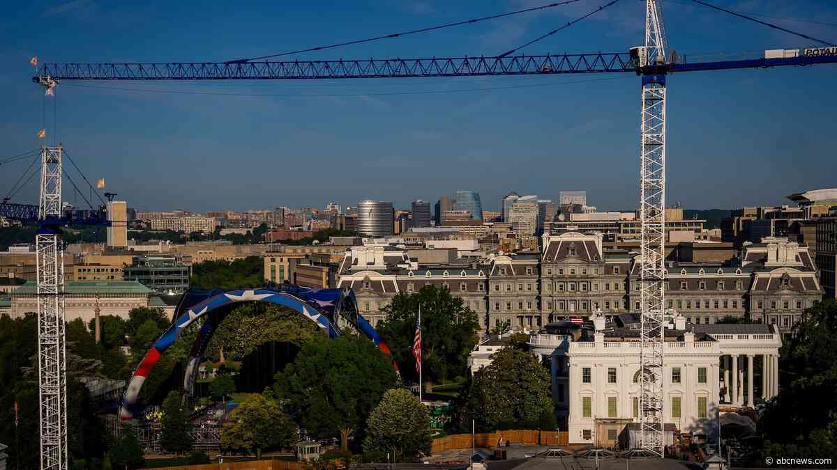 New satellite imagery shows UFC Octagon, ballroom construction at White House