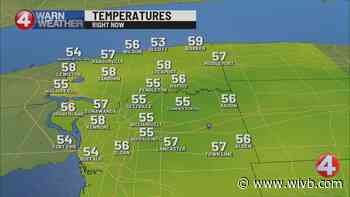 Gradual warming this week, some weekend showers