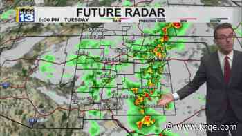 More thunderstorms after it warms up today