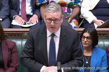 Watch live: Starmer grilled at PMQs after violent clashes over Henry Nowak death