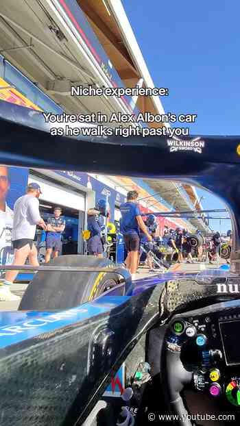 Can’t believe he didn’t see us 👀 #f1