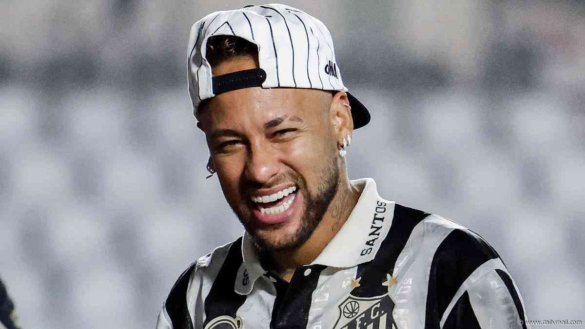 Neymar turns up for Brazil's World Cup camp INJURED, misses training, and has medical exam until 1 AM - as Premier League star who was brutally axed to make way for him awaits fate