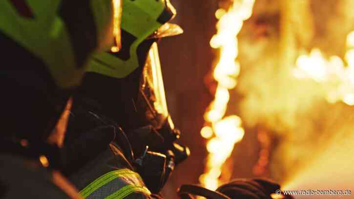 Kellerbrand bei Abrissarbeiten in Stöckach im Landreis Forchheim