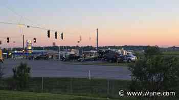 U.S. 30 back open following multi-vehicle crash east of New Haven