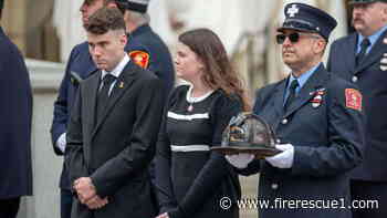 'It was hard keeping it together': Dispatcher who took Boston FF's mayday call remembers friend at funeral