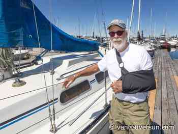 'It was like a wrecking ball:' B.C. sailor rescued from Pacific Ocean recounts ordeal