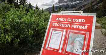 Section of Banff National Park remains closed to visitors a year after rockfall