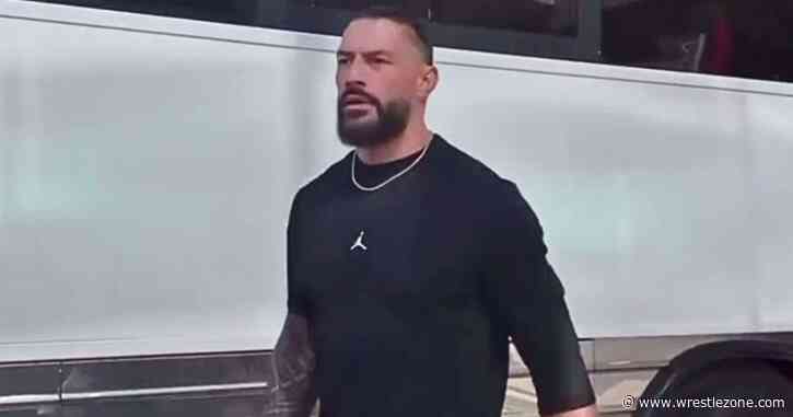 WATCH: Fan Grabs Roman Reigns Before Jey Uso Intervenes At WWE Event