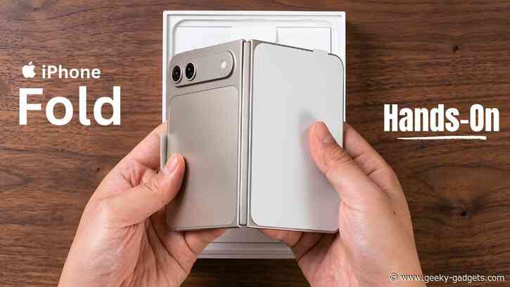 The Leaked iPhone Fold Ultra Design Changes Everything