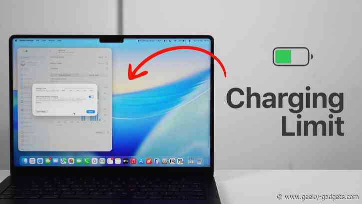 How to Force Your MacBook to Stop Charging at 80% (Just Like Your iPhone)