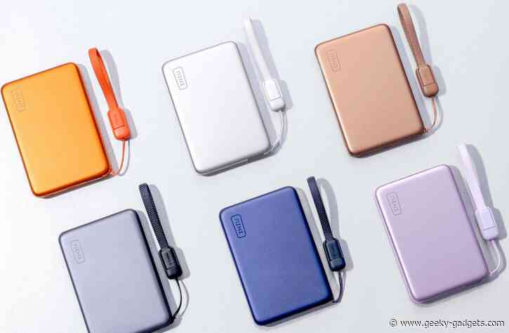 Sleek Power, Solid Confidence: INIU Unveils the SnapGo Air, the World’s Slimmest Qi2.2 Certified Power Bank
