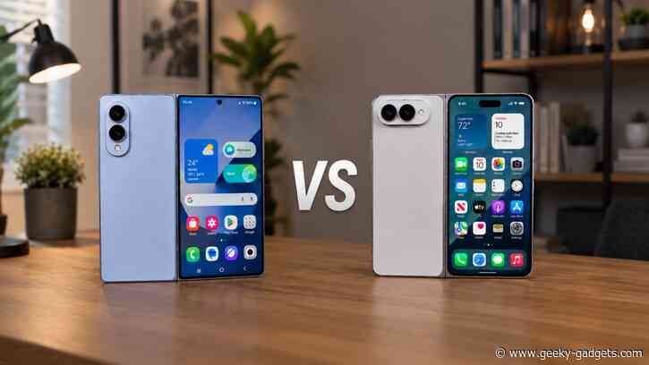 Galaxy Z Fold 8 Wide vs. iPhone Fold Ultra: Rumored Specs Compared