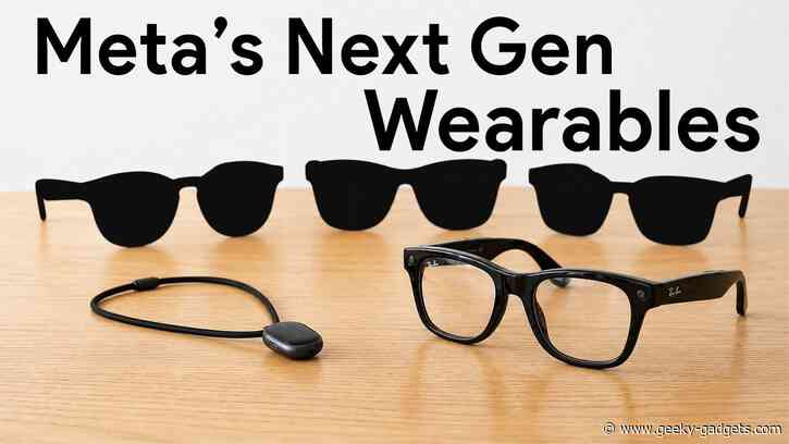 Inside Meta’s Leaked Roadmap for Four New AI Smart Glasses