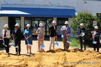 Goodwill, AHC break ground on affordable housing project on S. Glebe Road