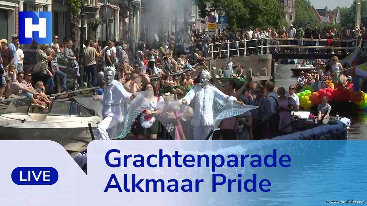 TERUGKIJKEN: de kleurrijke grachtenparade van Alkmaar Pride