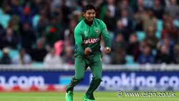 Bangladesh recall Mosaddek after four years for ODIs against Australia
