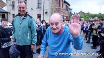 Meet the 100-year-old who celebrated his birthday with a charity walk and a cup of tea