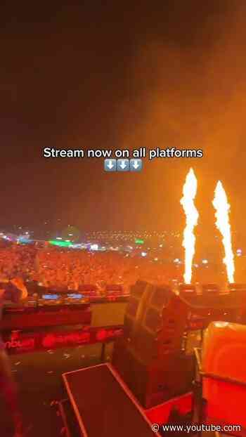 AXWELL SUPPORTING OUR TRACK LIVE ❤️🤯