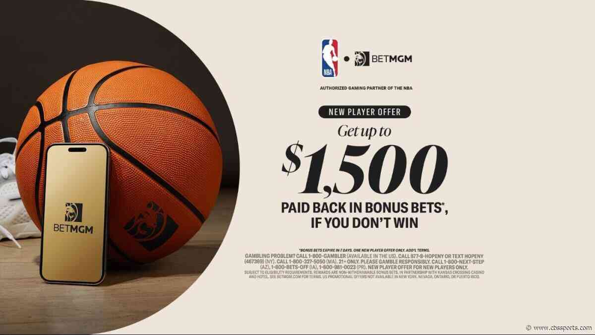 Use BetMGM bonus code CBSSPORTS to get $1,500 in bonus bets for Knicks vs. Spurs NBA Finals, MLB on Wednesday