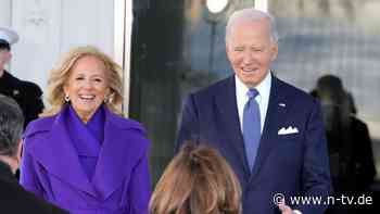 Security will ihn stoppen: Joe Biden crasht Event seiner Frau Jill mit kurioser Frage