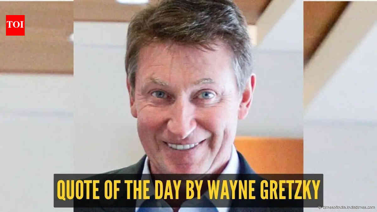 Quote of the day for kids by Wayne Gretzky: "You miss 100% of the shots you don't..."