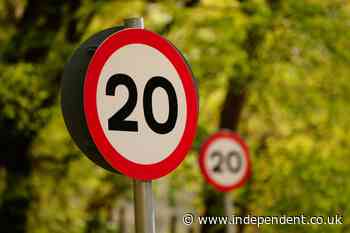 20mph ‘should be default speed limit England for built-up areas’