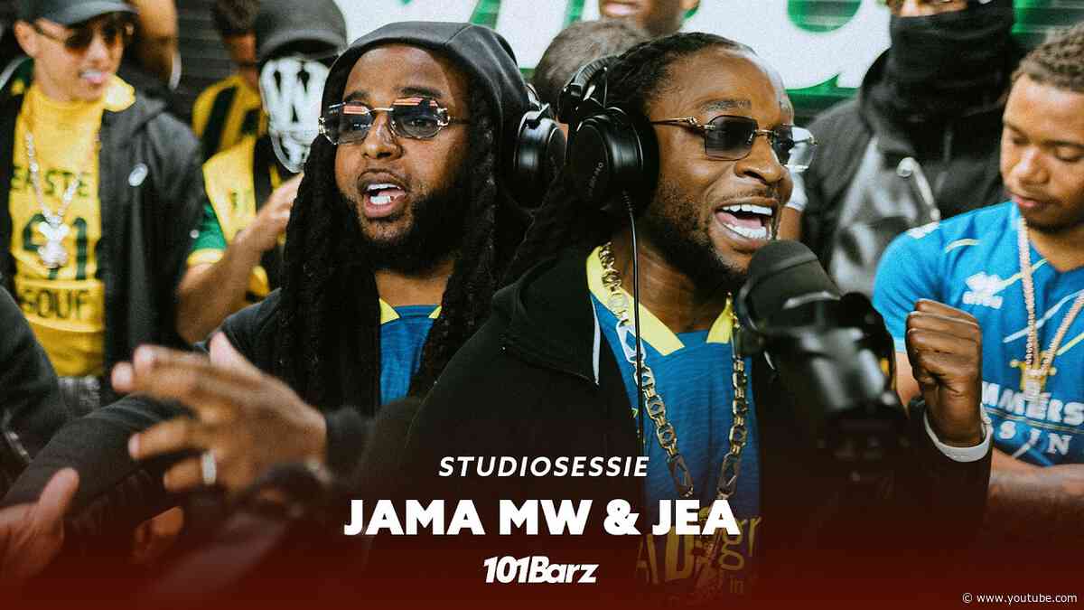 Jama MW & Jea | Studiosessie 501 | 101Barz