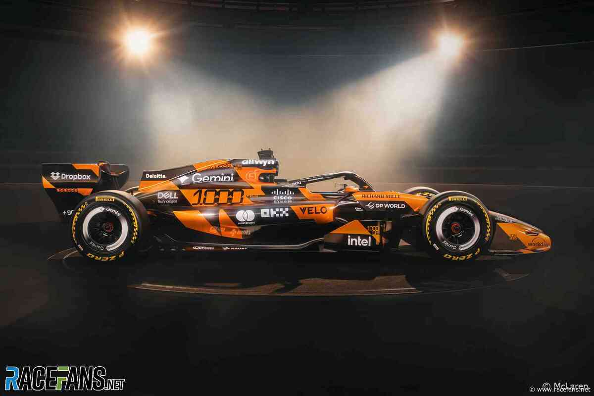 McLaren to mark 1,000th grand prix with one-off livery in Monaco | Formula 1