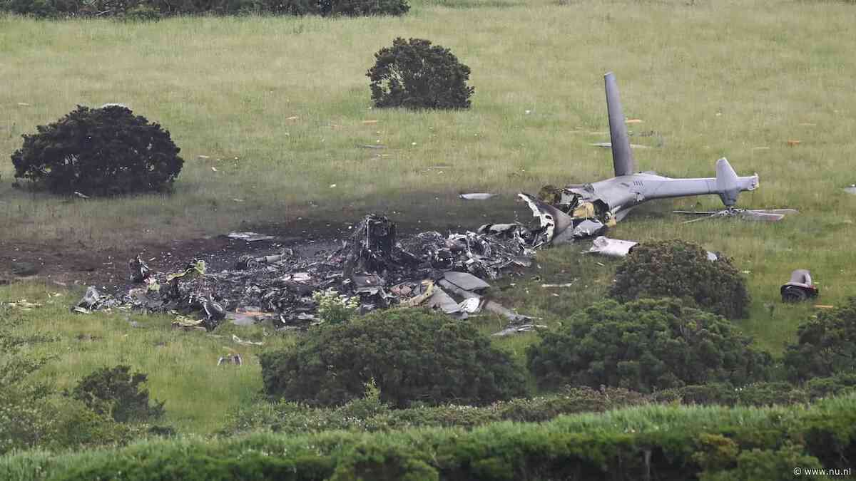 Drie militairen omgekomen bij helikoptercrash in Engeland
