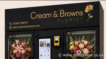 Florist brings fresh flowers vending machine to Parkway Shopping Centre