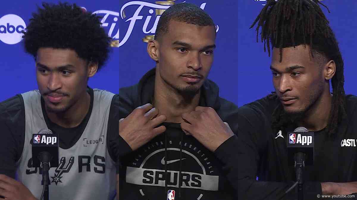 "Wanting to win so bad & doing whatever it takes" Spurs Players Talk Before Game 1 of the NBA Finals