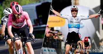 Van der Breggen pareert aanval en behoudt roze trui in Giro Donne, primeur voor ritwinnares Vollering