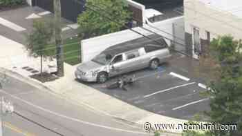 Motorcyclist who crashed into hearse outside NW Miami-Dade mortuary dies, deputies say