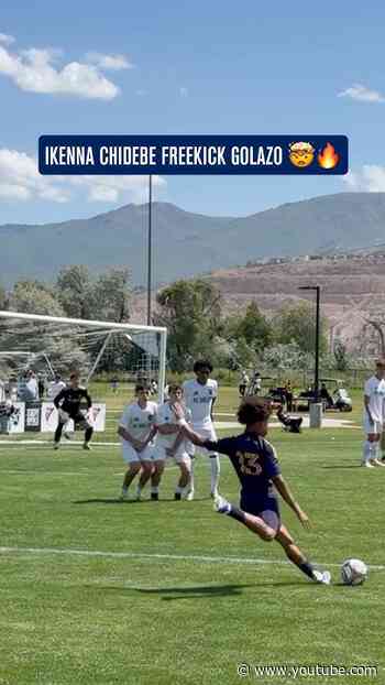 UNREAL freekick 🔥😳