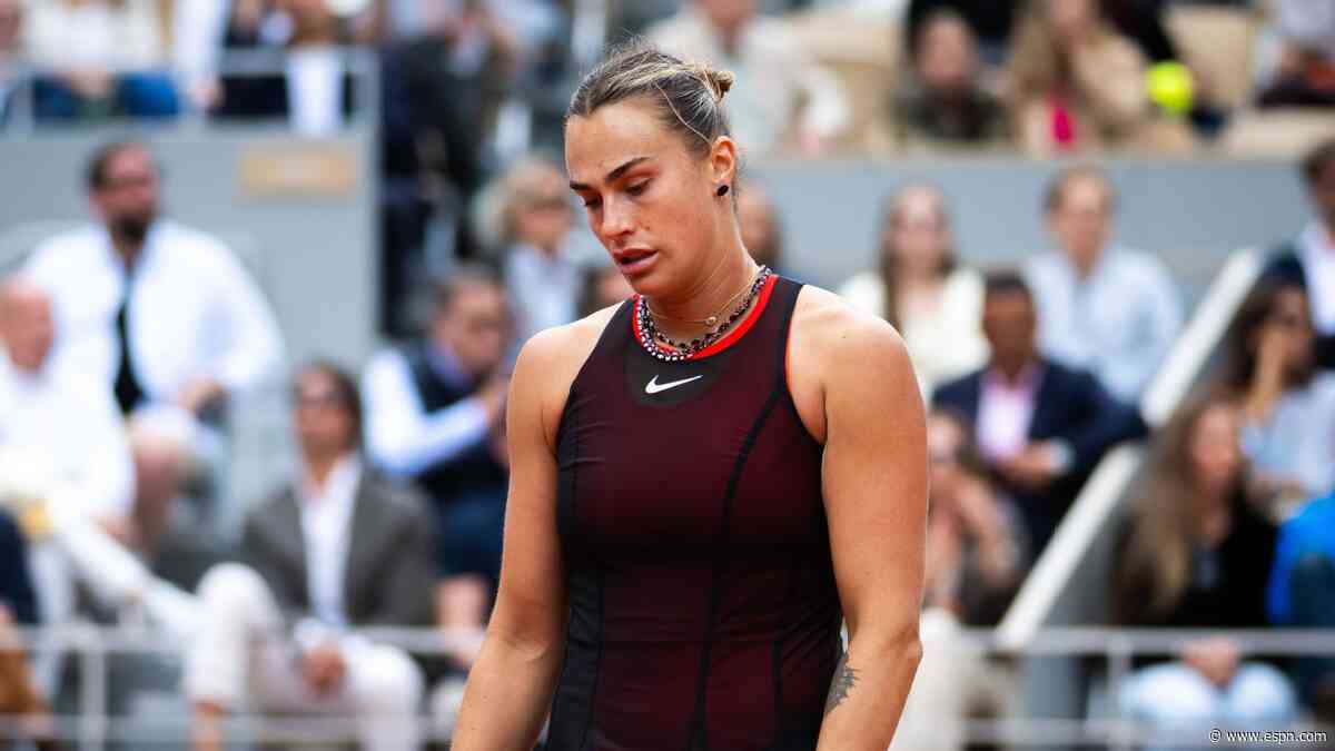 No. 1 Sabalenka is out -- who will win the French ...