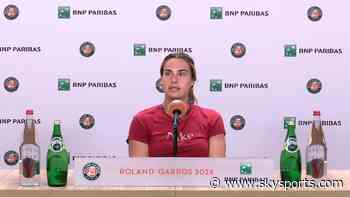 Sabalenka says she wants to 'quit tennis' after shock defeat