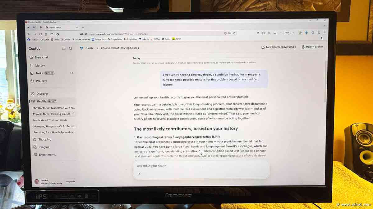 I tested Microsoft Copilot Health with my real medical records - here's my verdict