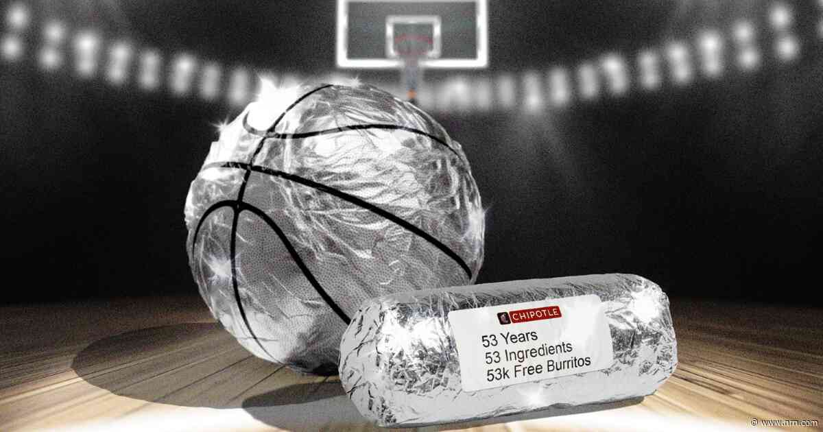 Chipotle is giving away burritos for the NBA finals