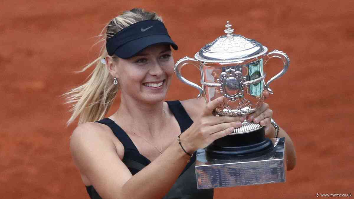Maria Sharapova looks completely different now as tennis icon spotted at French Open